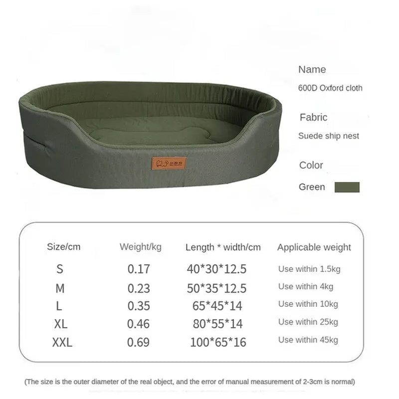 waterproof and anti-mite sofa bed for dogs and cats, chew resistant mat, wear-resistant, oxford cloth, leakproof, anti-murine in