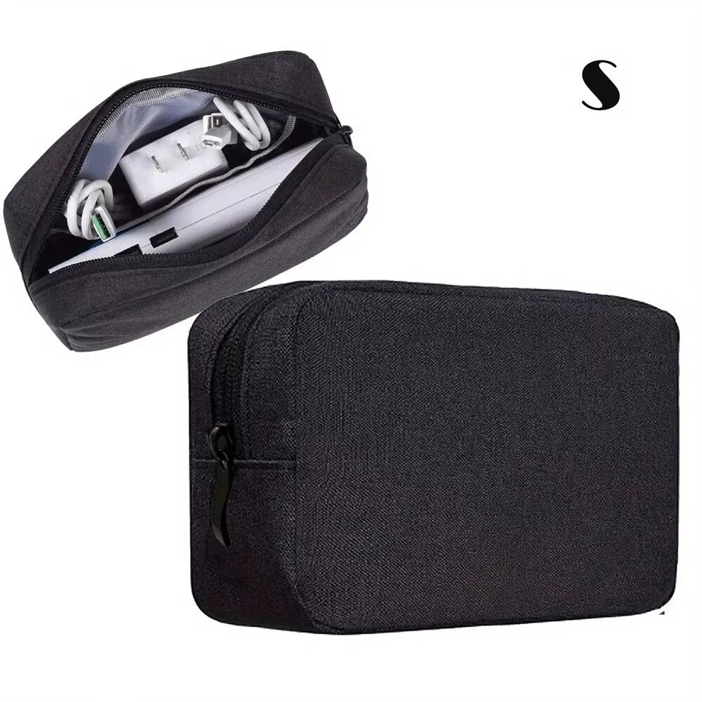 travel size storage bag for electronics