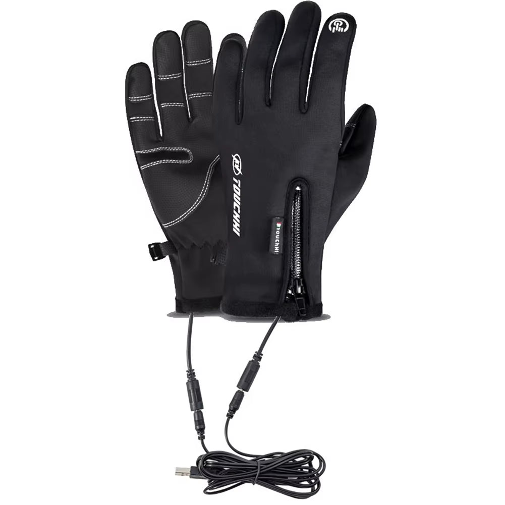 usb touch screen heated gloves 