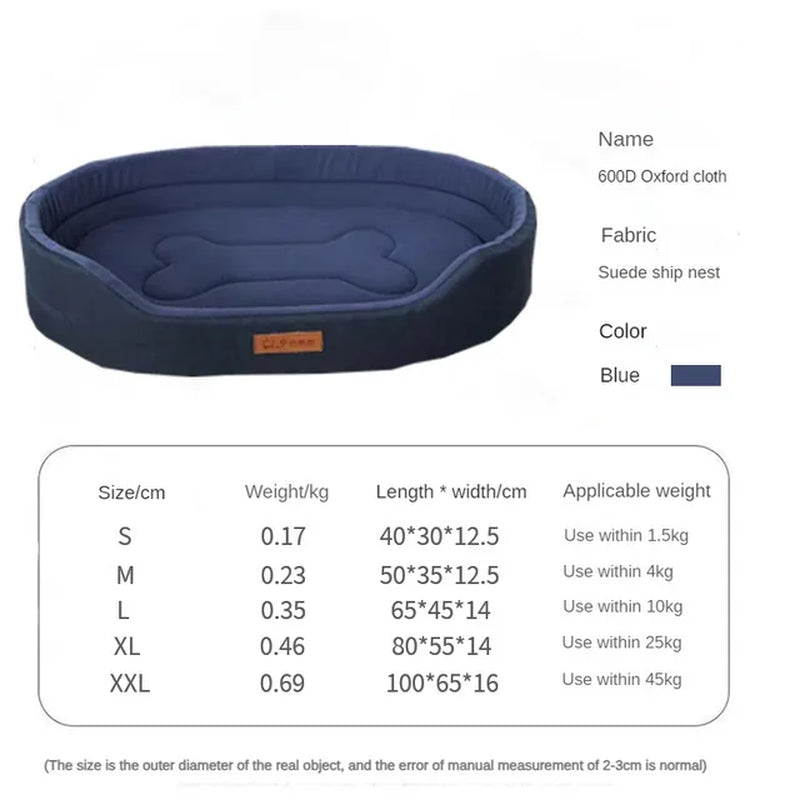 waterproof and anti-mite sofa bed for dogs and cats, chew resistant mat, wear-resistant, oxford cloth, leakproof, anti-murine in